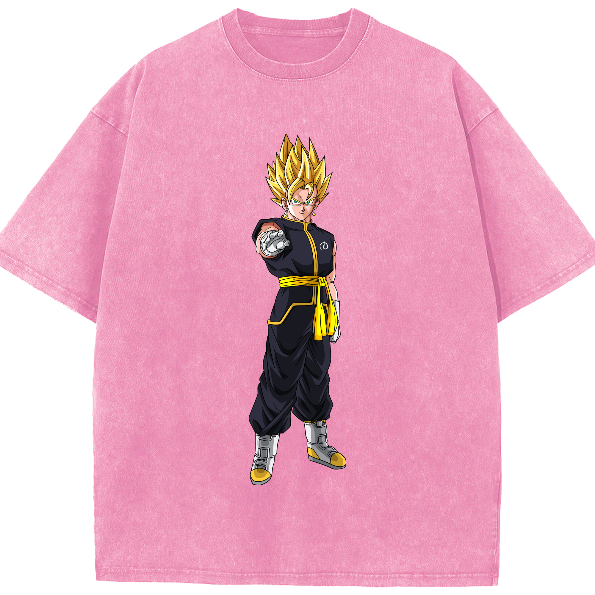 （画像用） ドラゴンボール ベジット DRAGON BALL Vegetto 綿100% ヴィンテージ風 半袖Tシャツ（フロントプリント）